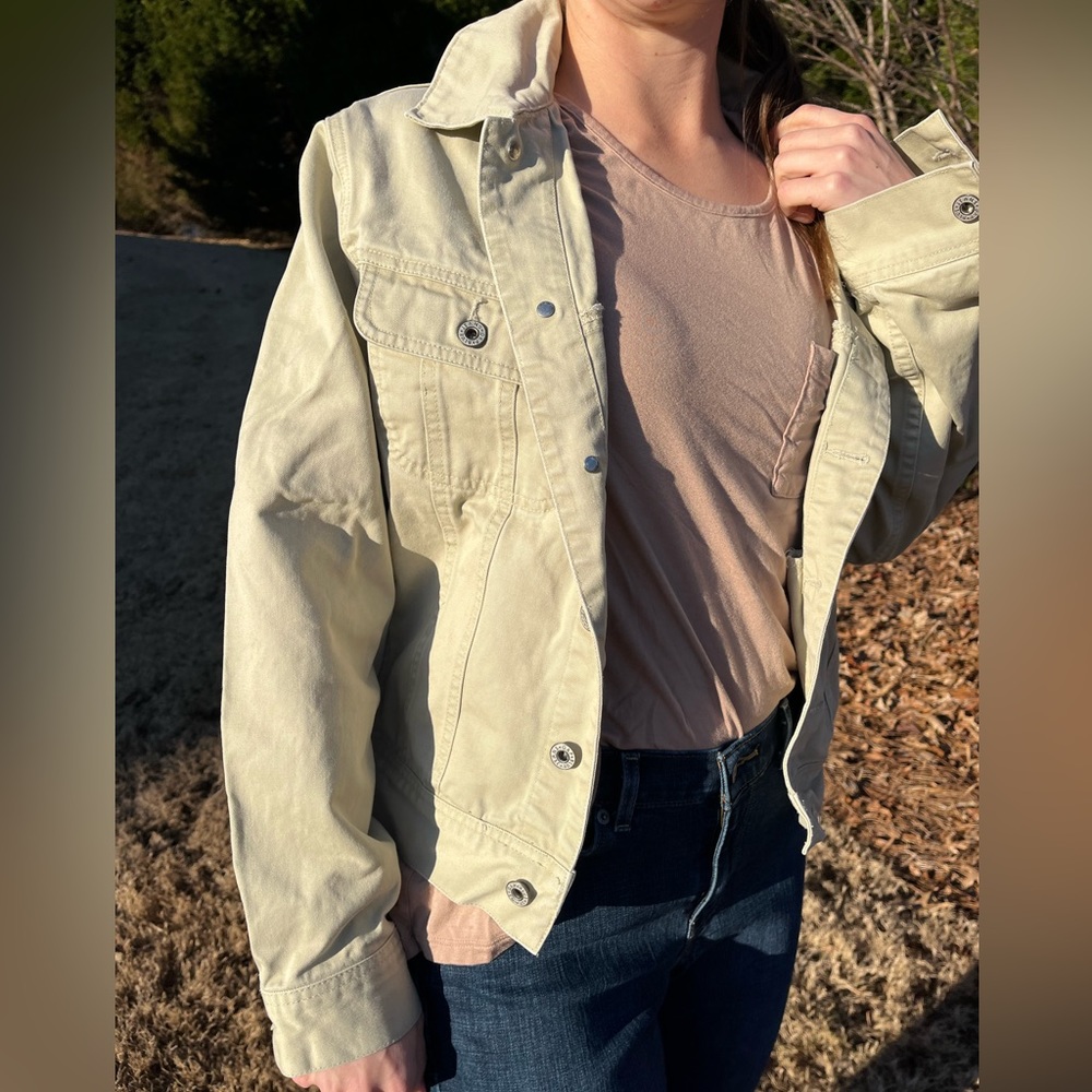 Como Vintage Tan Pocket Tee